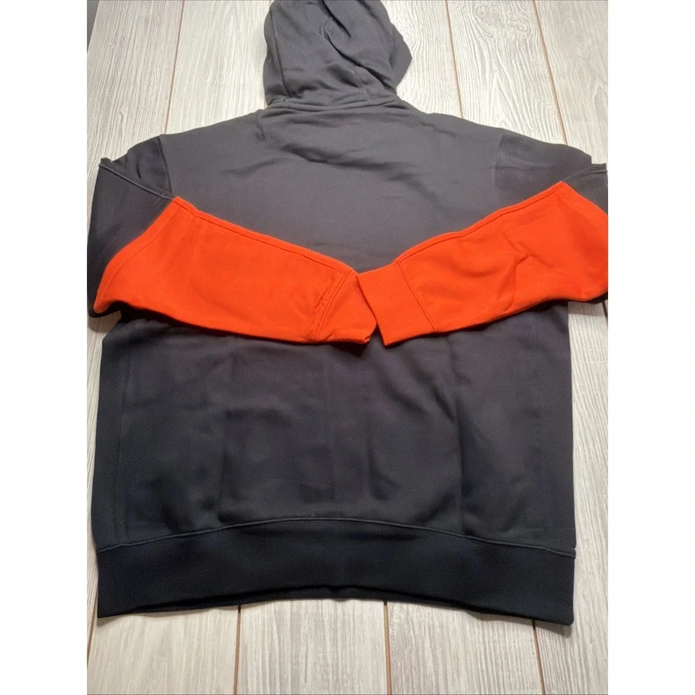 New Nike Cincinnati Bengals Mens Sideline Club NFL Hooded Sweatshirt Size 2XL